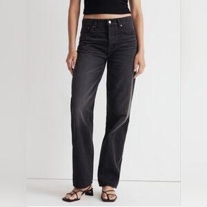 Madewell Low-Slung Straight Jeans Size 29